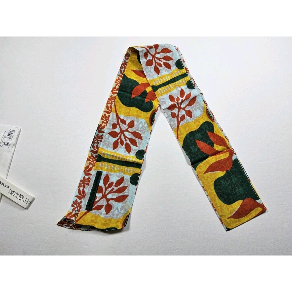 Les Belles Vagabondes 100% Silk Les Bandeaux Slash Bandana Belt Scarf